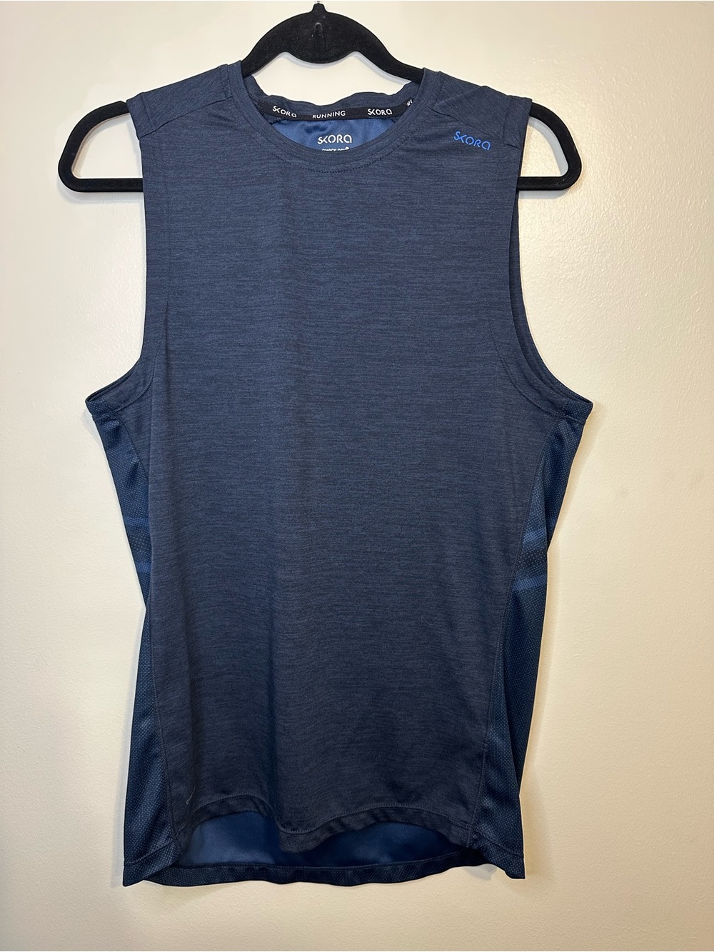 Skora Men's Navy Performance Running Tank